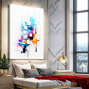 Abstract Bedroom Wall Art | MusaArtGallery™