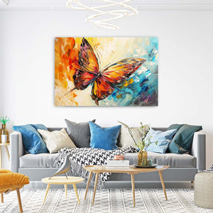 Abstract Butterfly Wall Art | MusaArtGallery™