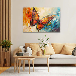 Abstract Butterfly Wall Art | MusaArtGallery™