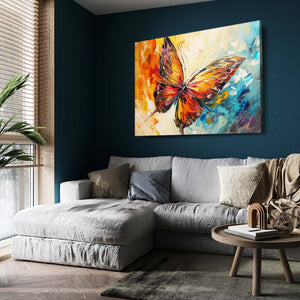 Abstract Butterfly Wall Art | MusaArtGallery™