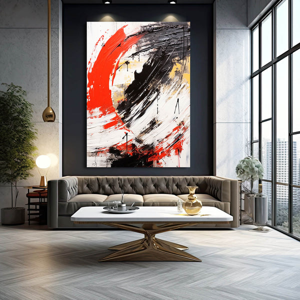 Abstract Canvas Wall Art For Living Room | MusaArtGallery™