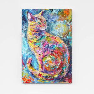 Abstract Cat Art | MusaArtGallery™