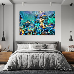 Abstract Coastal Wall Art | MusaArtGallery™