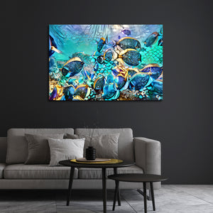 Abstract Coastal Wall Art | MusaArtGallery™