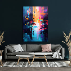 Abstract Colorful Texture Wall Art | MusaArtGallery™