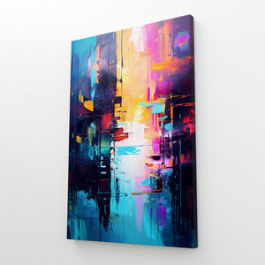 Abstract Colorful Texture Wall Art | MusaArtGallery™