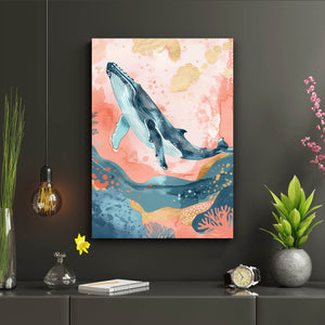 Abstract Colors Whale Art | MusaArtGallery™