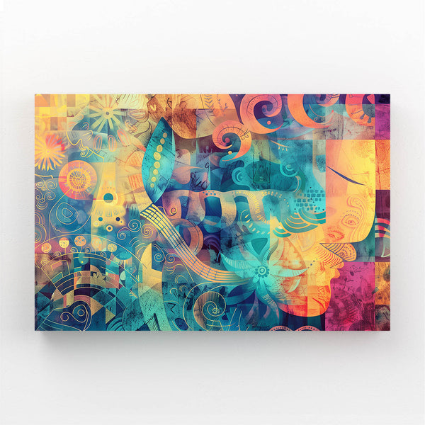 Abstract Dream Mexican Wall Art | MusaArtGallery™