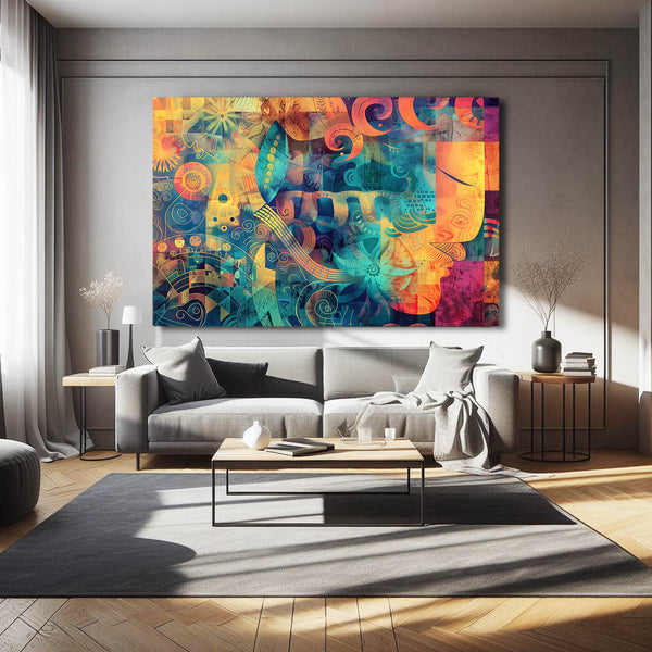 Abstract Dream Mexican Wall Art | MusaArtGallery™