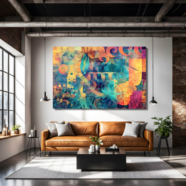 Abstract Dream Mexican Wall Art | MusaArtGallery™