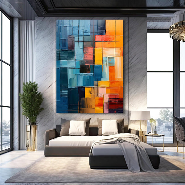 Abstract Colored Wall Art | MusaArtGallery™
