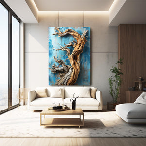 Abstract Driftwood Wall Art | MusaArtGallery™