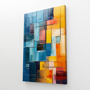 Abstract Colored Wall Art | MusaArtGallery™