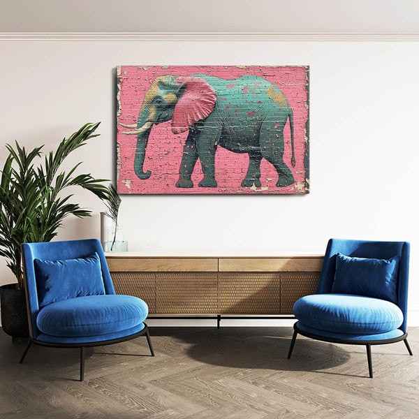 Abstract Elephant Wall Art | MusaArtGallery™