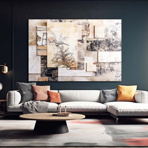 Abstract Farmhouse Wall Decor