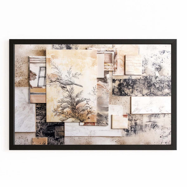 Abstract Farmhouse Wall Decor