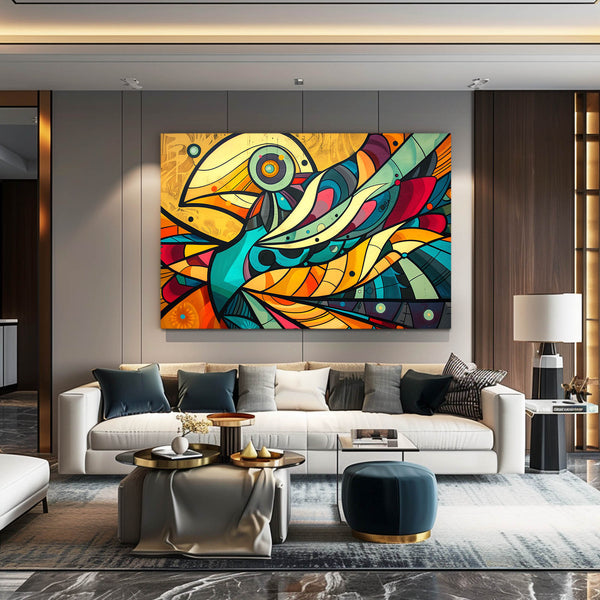 Abstract Flight Mexican Wall Art | MusaArtGallery™