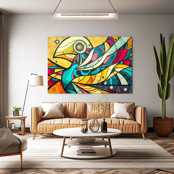 Abstract Flight Mexican Wall Art | MusaArtGallery™