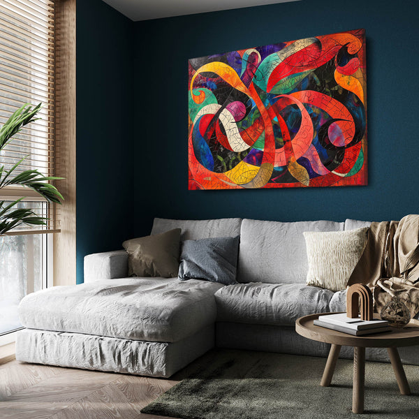 Abstract Flow Mexican Wall Art | MusaArtGallery™