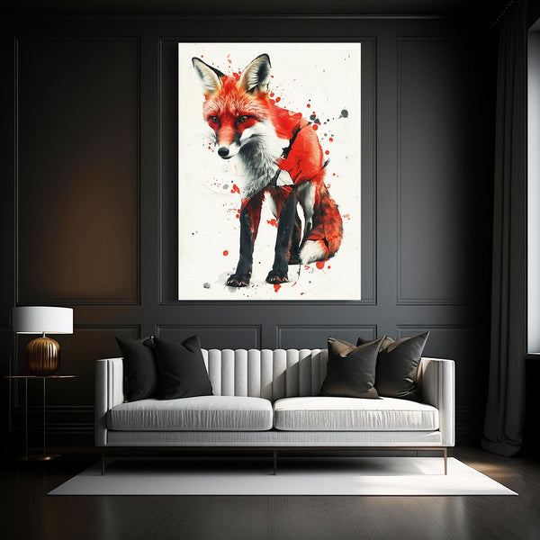 Abstract Fox Art | MusaArtGallery™