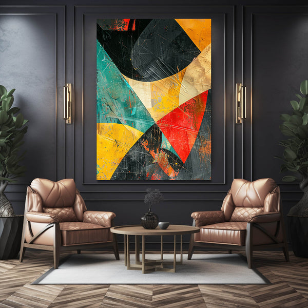 Abstract Fusion Mexican Wall Art | MusaArtGallery™