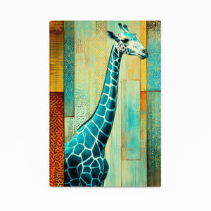 Abstract Giraffe Wall Art