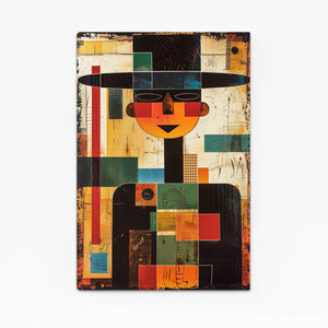 Abstract Hombre Mexican Wall Art | MusaArtGallery™