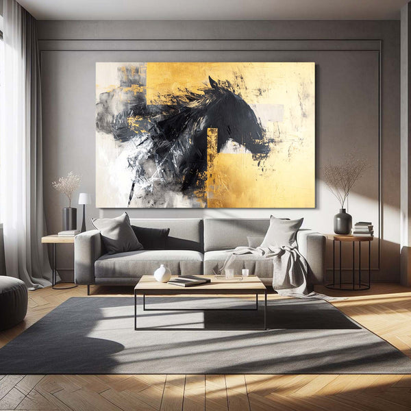 Abstract Horse Artwork