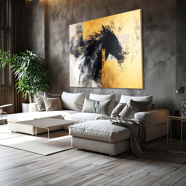 Abstract Horse Artwork