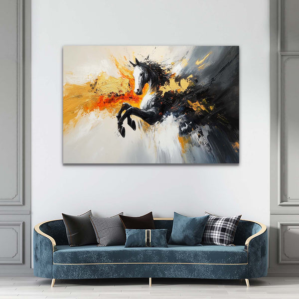 Abstract Horse Artwork