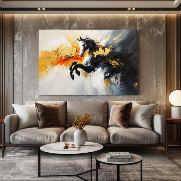 Abstract Horse Artwork