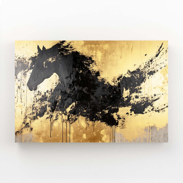 Abstract Horse Wall Art