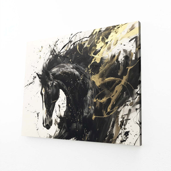 Abstract Horse Wall Decor