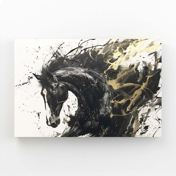 Abstract Horse Wall Decor