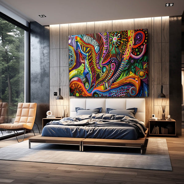 Abstract Mexican Wall Art | MusaArtGallery™