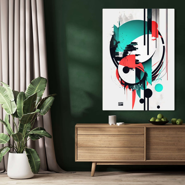 Bright Abstract Modern Art Canvas | MusaArtGallery™ 