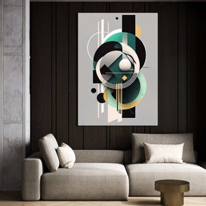 Abstract Modern Art Large Canvas | MusaArtGallery™ 