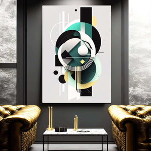 Abstract Modern Art Large Canvas | MusaArtGallery™ 