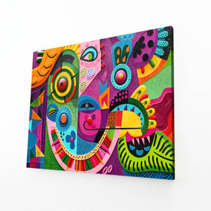 Abstract Pop Mexican Wall Art | MusaArtGallery™