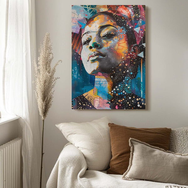 Abstract Portrait Trippy Art | MusaArtGallery™