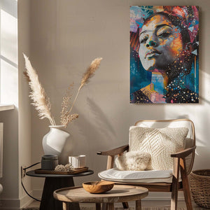 Abstract Portrait Trippy Art | MusaArtGallery™