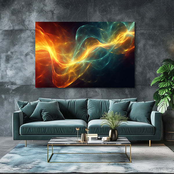 Abstract Radiant Flow Art | MusaArtGallery™