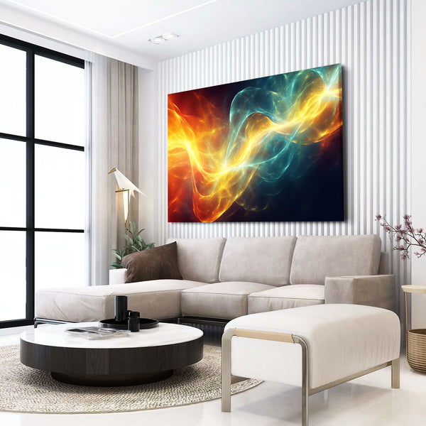 Abstract Radiant Flow Art | MusaArtGallery™