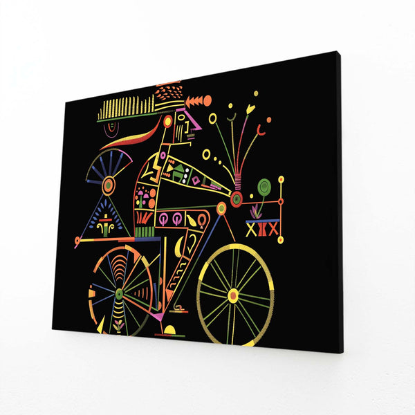 Abstract Rider Cool Wall Art