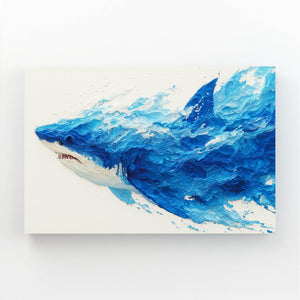 Abstract Shark Art