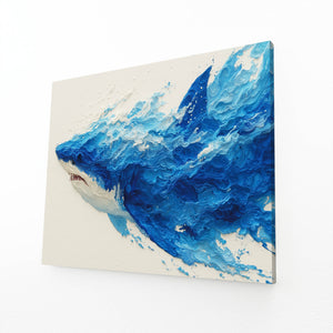 Abstract Shark Art