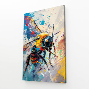 Abstract Splash Bee Art | MusaArtGallery™