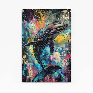 Abstract Splash Whale Art | MusaArtGallery™