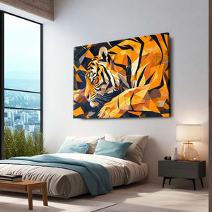 Abstract Tiger Art | MusaArtGallery™