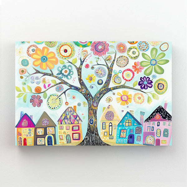 Abstract Tree Of Life Wall Art